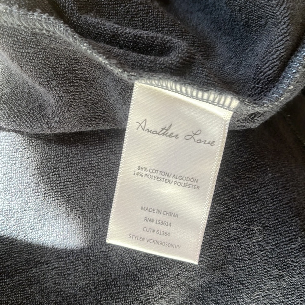 Another Love terry cloth lined tunic dress - Picture 6 of 6